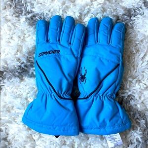 Kids Spyder waterproof gloves